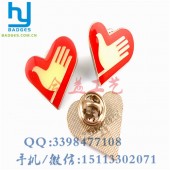 優惠的志愿者慈善徽章/大型活動佩戴胸牌定制